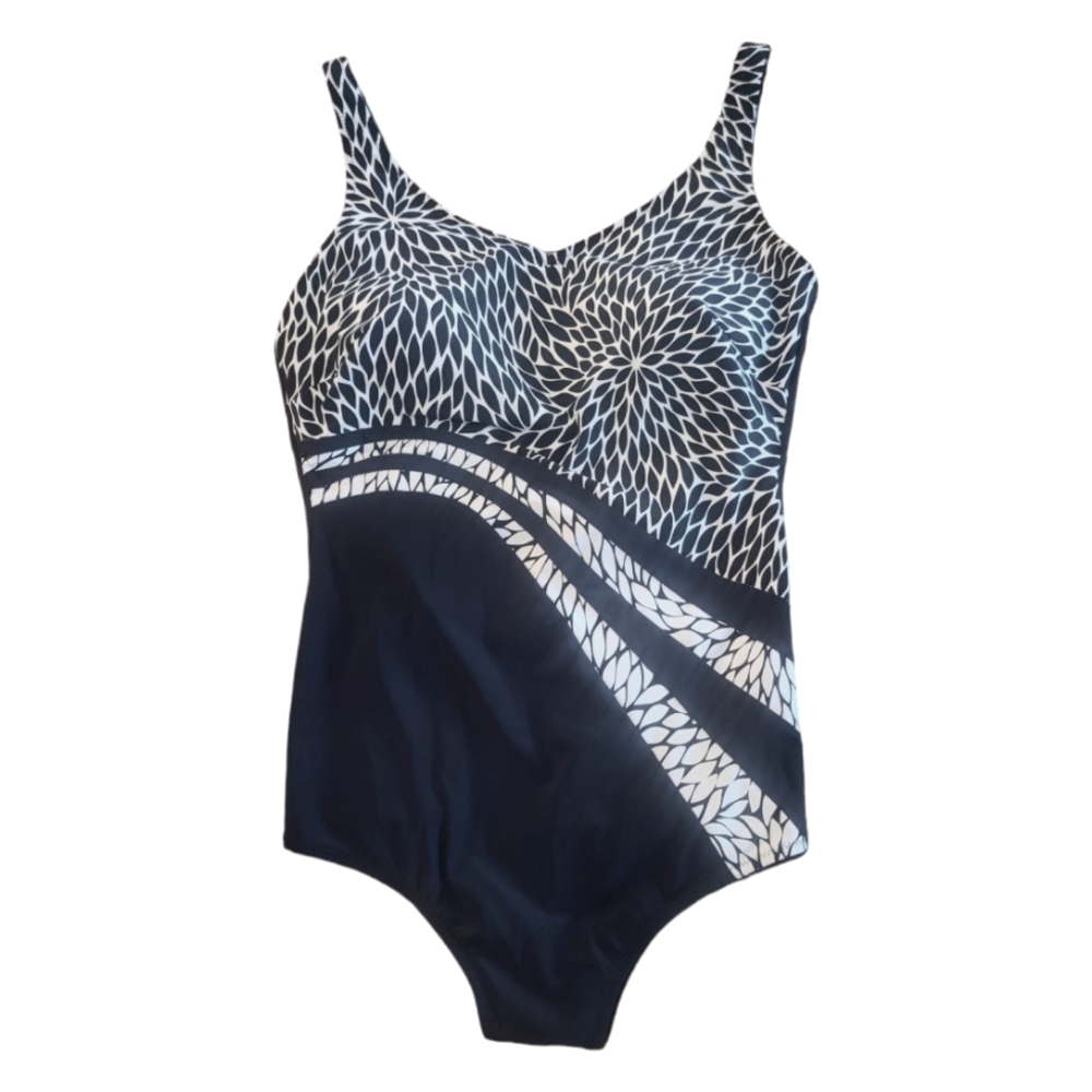 Anita One Piece Wireless Swimsuit Black Size US Size 18 Cup B